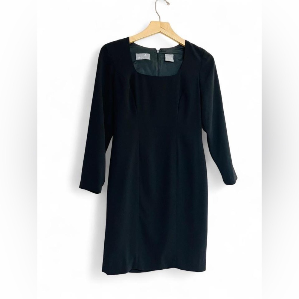 Liz Claiborne little black sheath dress